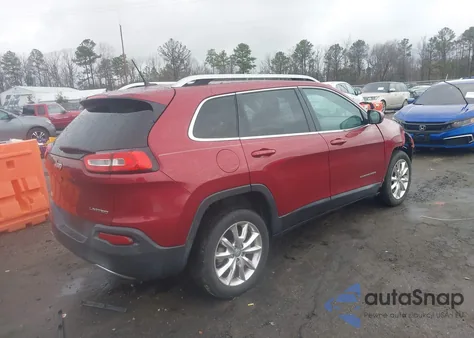 2014 Jeep Cherokee Limited z USA, uszkodzony, nr VIN 1C4PJLDB8EW205403